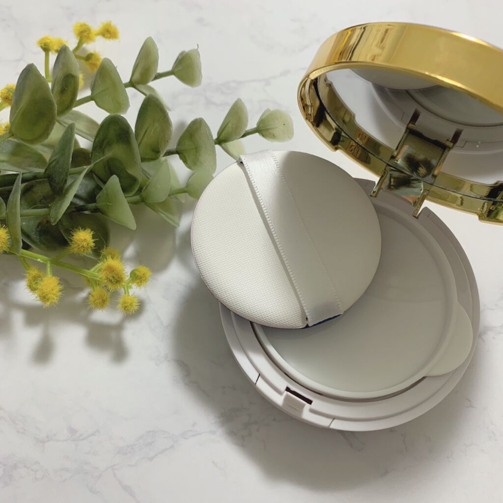 モイスチャークッションファンデーション/コスメドール/クッションファンデーションを使ったクチコミ（2枚目）