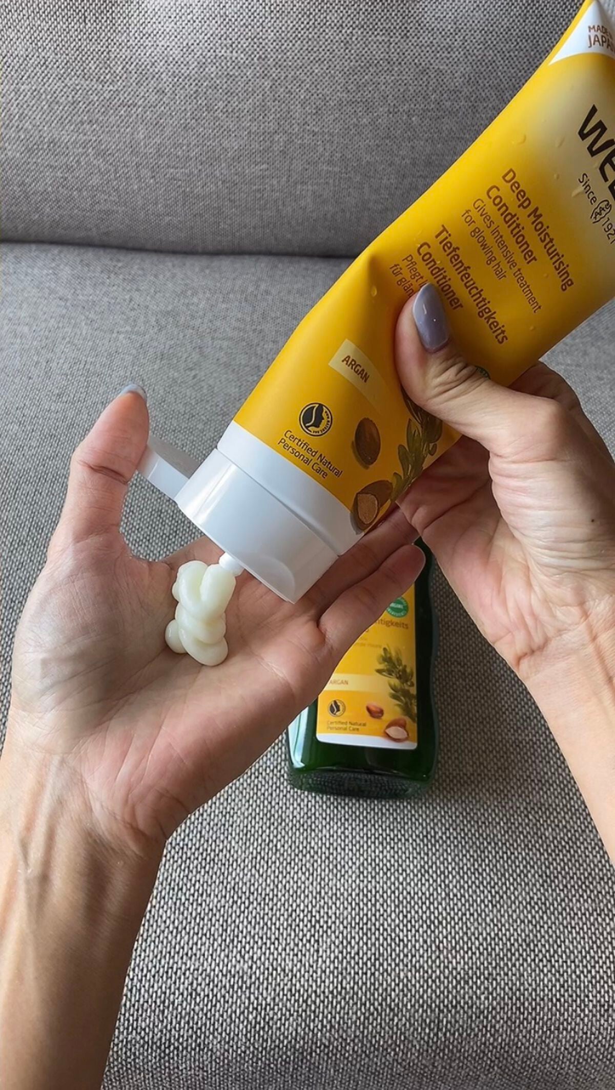 アルガン ヘアシャンプー/ヘアコンディショナー/WELEDA/市販シャンプーを使ったクチコミ(2枚目)