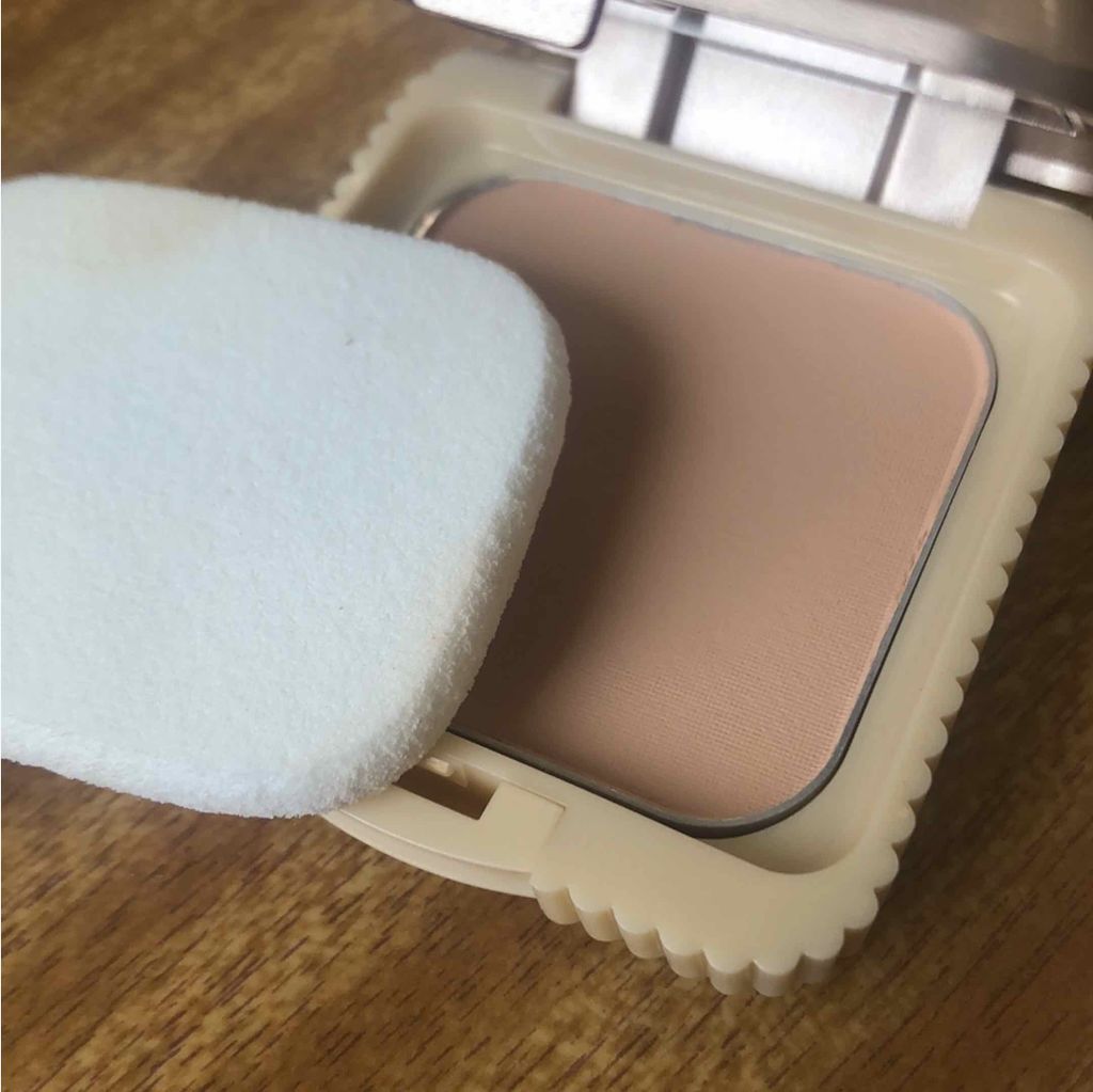 マシュマロフィニッシュファンデーション/キャンメイク/パウダーファンデーションを使ったクチコミ（2枚目）