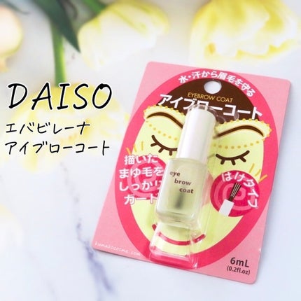 DAISO エバビレーナ アイブローコートのクチコミ「𖤐DAISO ダイソー エバビレーナ アイブローコート
手持ちのまゆずみを
ウォーター.....」(1枚目)