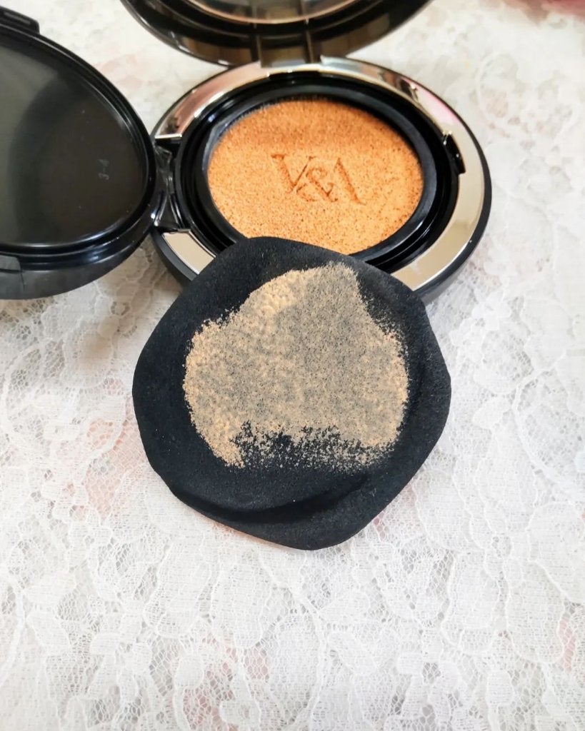 ロングウェアクッションファンデーション/V&Aビューティー/クッションファンデーションを使ったクチコミ(3枚目)