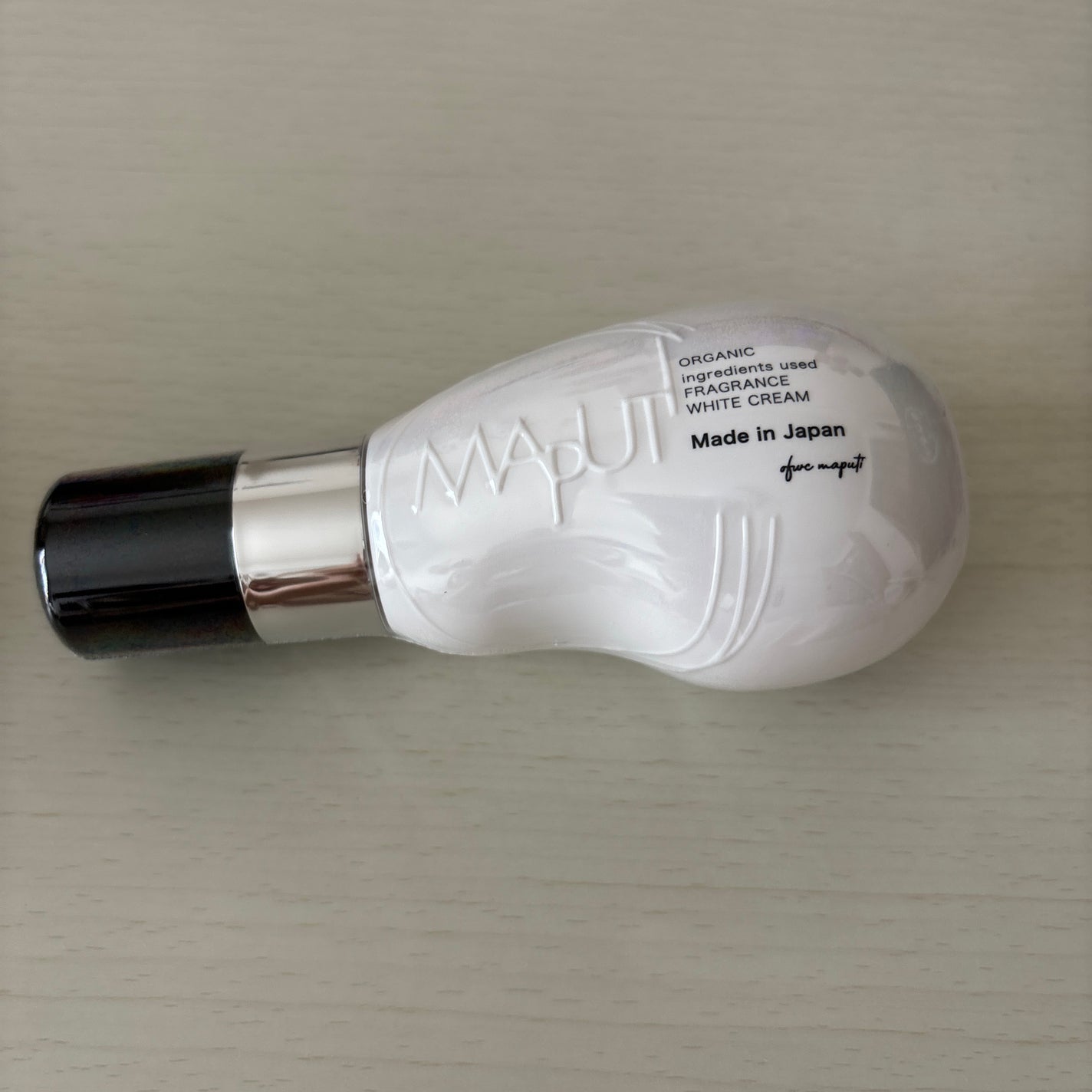 オーガニックフレグランスホワイトクリーム/MAPUTI/デリケートゾーンケアを使ったクチコミ(1枚目)