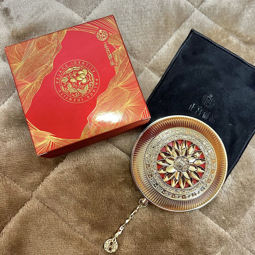 ZEESEAｘ正宮御品　「盛唐酔夢」シリーズ　丹酔金箔　牡丹チークシャッドパレット/ZEESEA/パウダーチークを使ったクチコミ（1枚目）