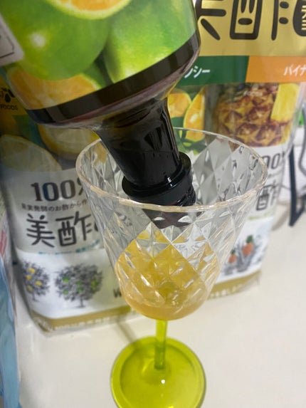 美酢 (希釈タイプ)/美酢(ミチョ)/その他飲むお酢を使ったクチコミ(3枚目)