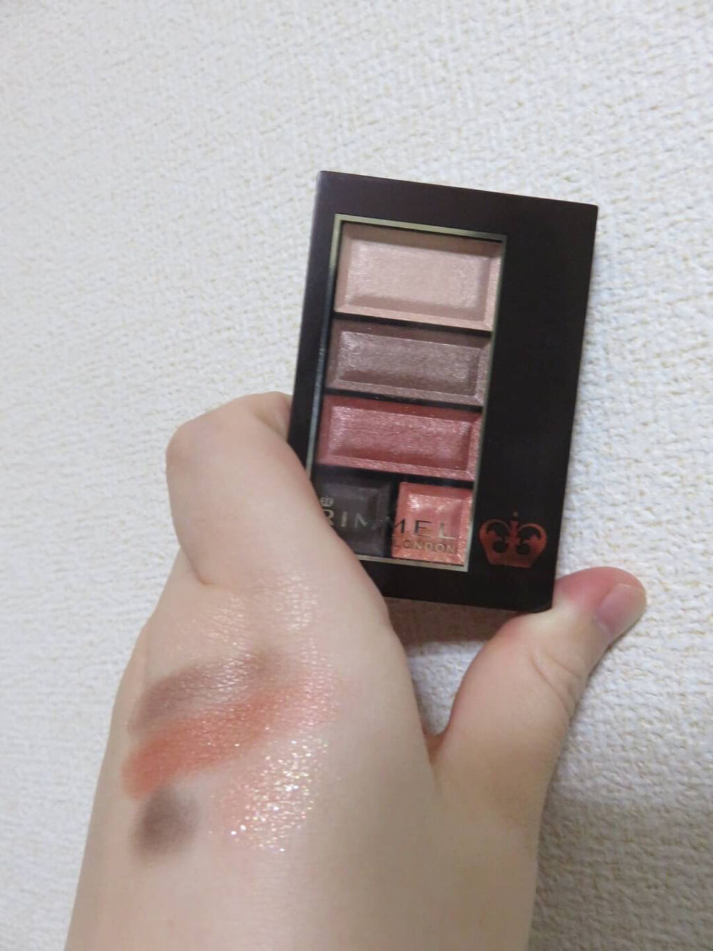 ショコラスウィート アイズ/リンメル ロンドン/アイシャドウパレットを使ったクチコミ（1枚目）