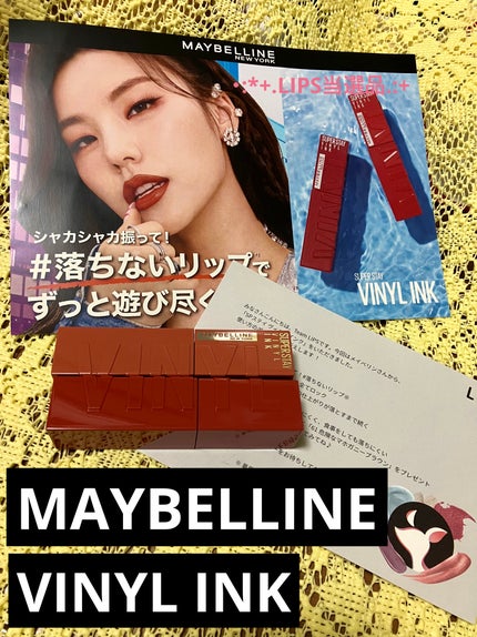 SPã¹ã〠ãŽã£ãã«ã€ã³ã¯/MAYBELLINE NEW YORK/å£çŽ
ã䜿ã£ãã¯ãã³ãïŒ1æç®ïŒ