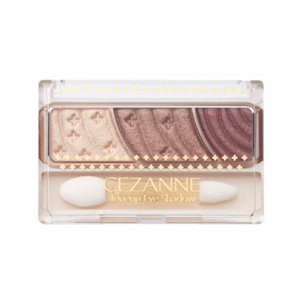トーンアップアイシャドウ/CEZANNE/アイシャドウパレットを使ったクチコミ(1枚目)
