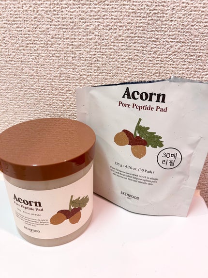 どんぐり ポア ペプチド パッド/SKINFOOD/トナーパッドを使ったクチコミ(1枚目)