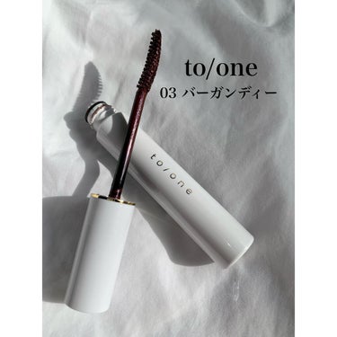 トーン ロング ラッシュ マスカラ 03/to/one/マスカラの画像