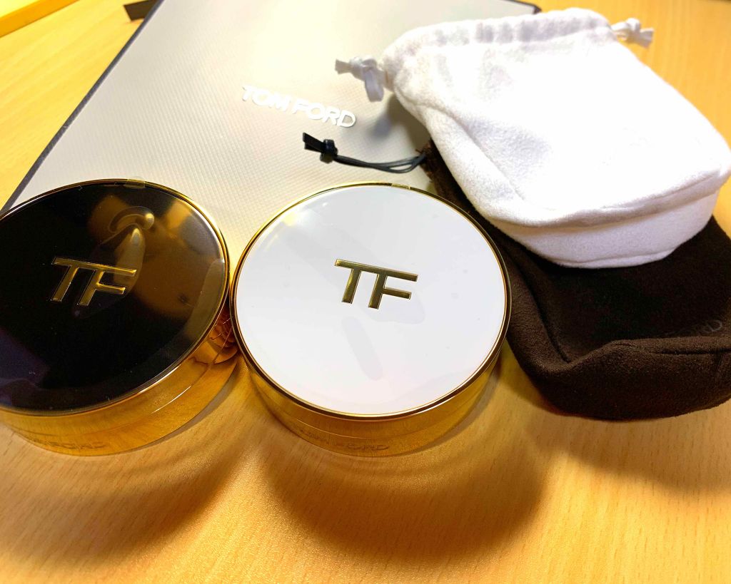 トレースレス タッチ ファンデーション SPF 45 サテンマット クッション コンパクト/TOM FORD BEAUTY/クッションファンデーションを使ったクチコミ(1枚目)