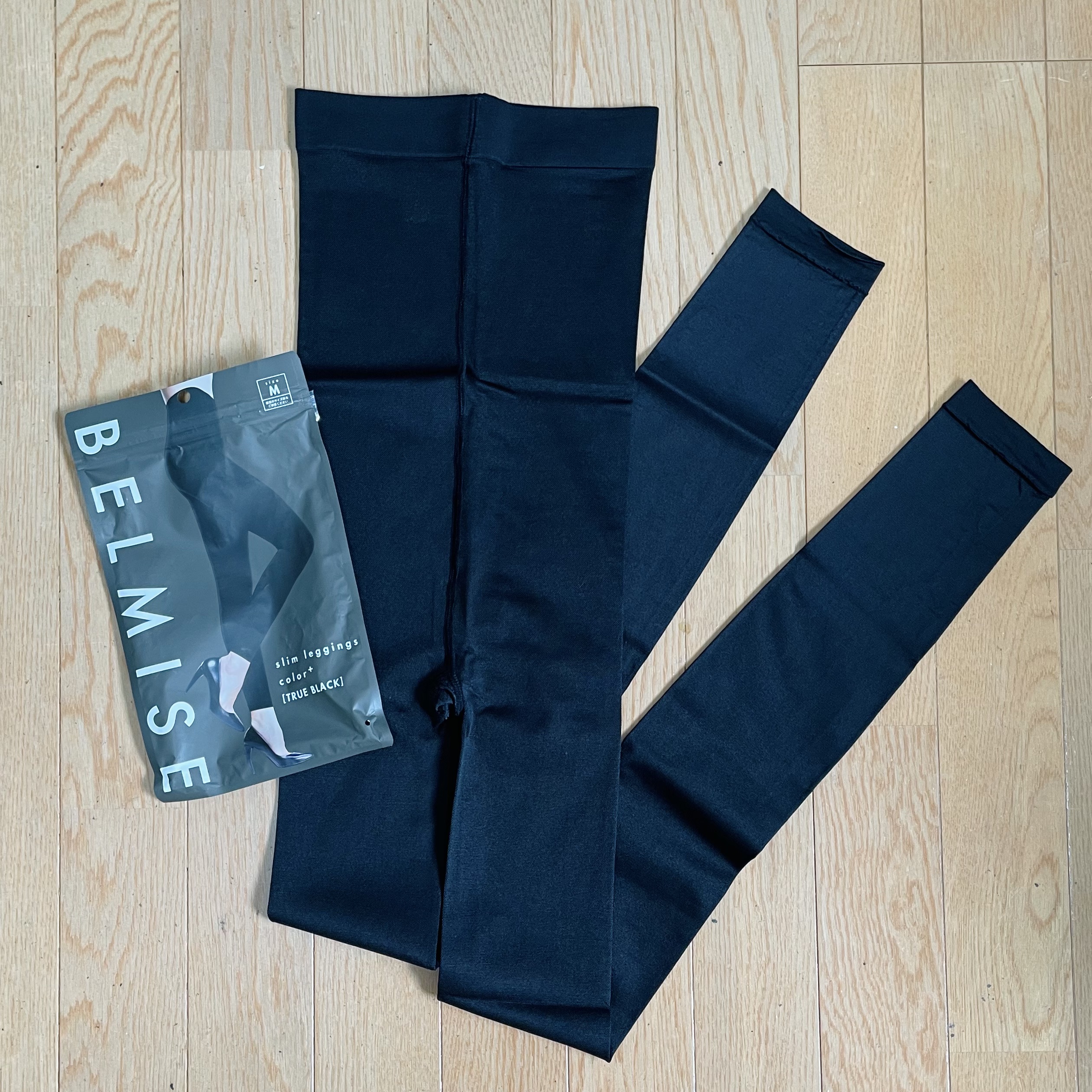 スリムレギンス color+/BELMISE/着圧ソックス・レギンスを使ったクチコミ（2枚目）