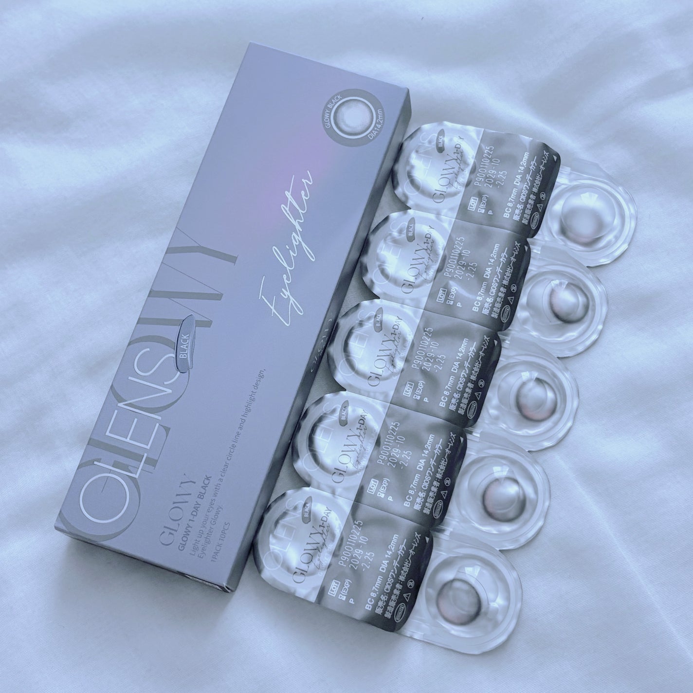 Glowy 1day/OLENS/ワンデー(1DAY)カラコンを使ったクチコミ(2枚目)