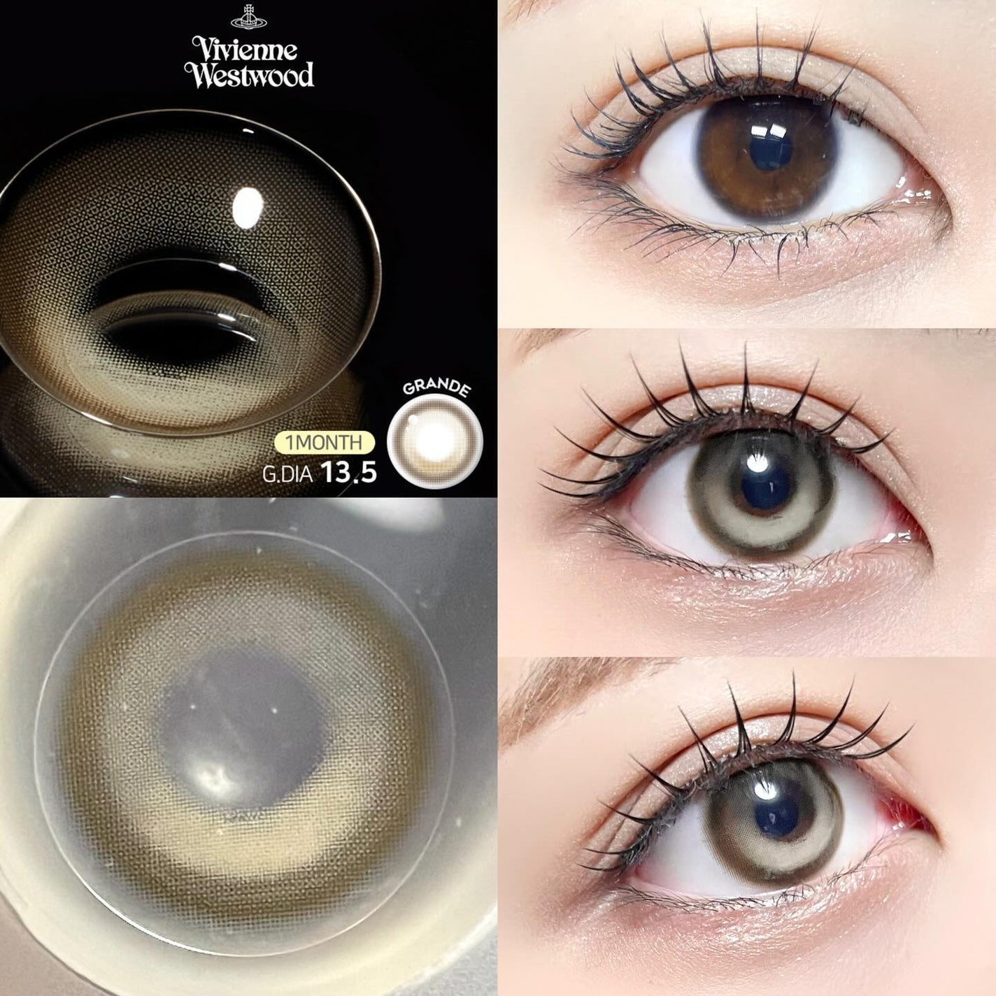 VivienneWestwood 1month/Vivienne Westwood/1ヶ月(1MONTH)カラコンを使ったクチコミ(3枚目)