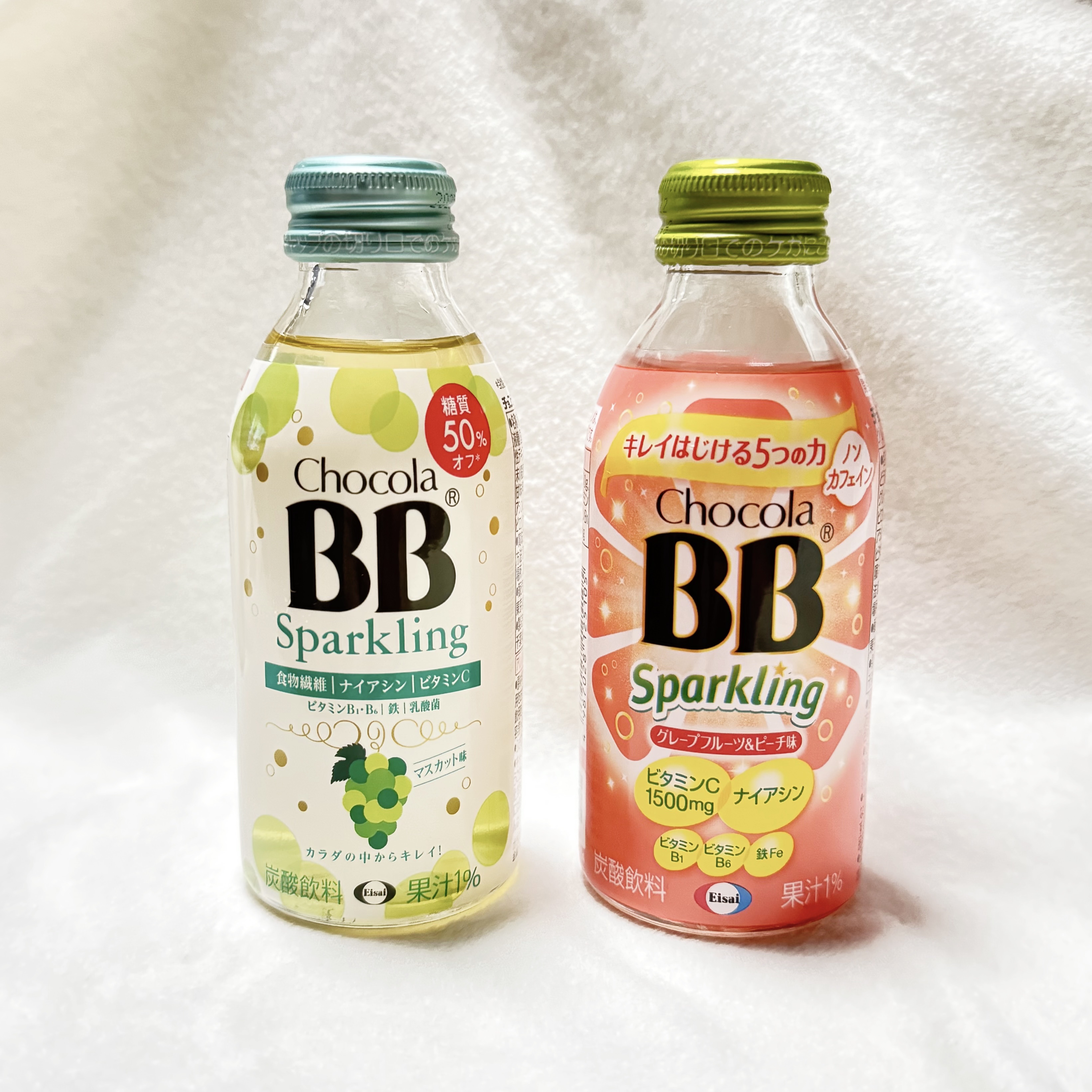 チョコラBBスパークリング/チョコラBB/美容ドリンクを使ったクチコミ（1枚目）