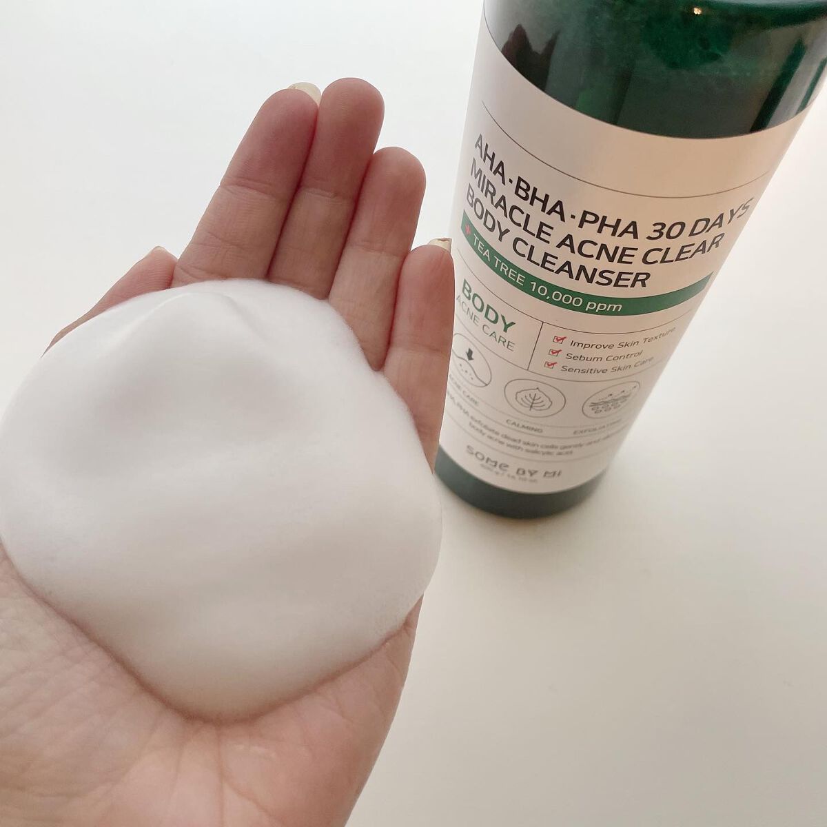 AHA·BHA·PHA 30デイズミラクルアクネボディクレンザー/SOME BY MI/ボディソープを使ったクチコミ(4枚目)