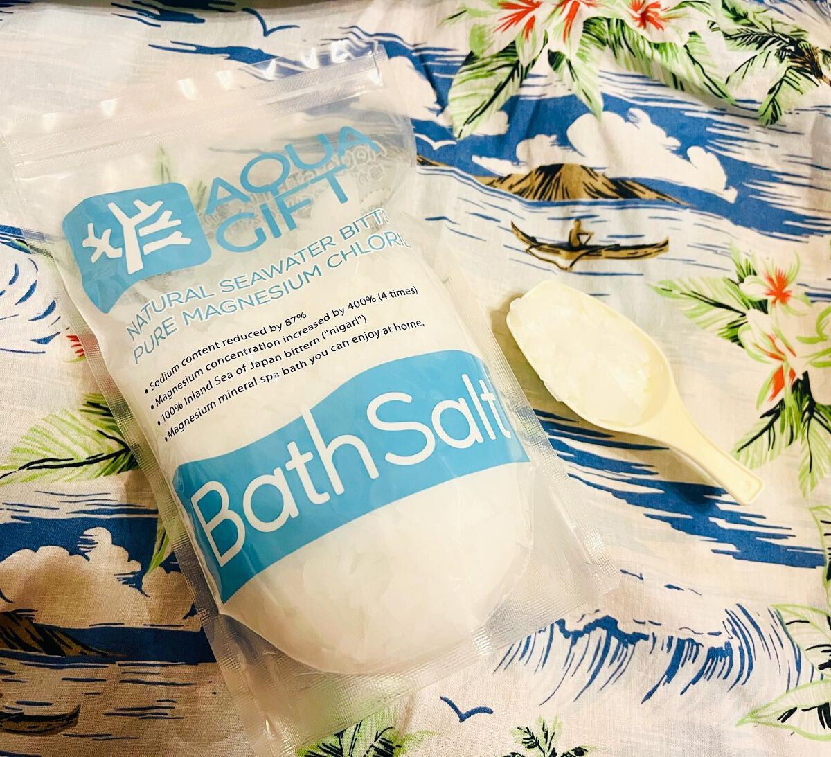 Bath Salt/AQUA GIFT/無機塩系入浴剤を使ったクチコミ（1枚目）