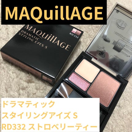 ドラマティックスタイリングアイズS/マキアージュ/アイシャドウパレットを使ったクチコミ(1枚目)