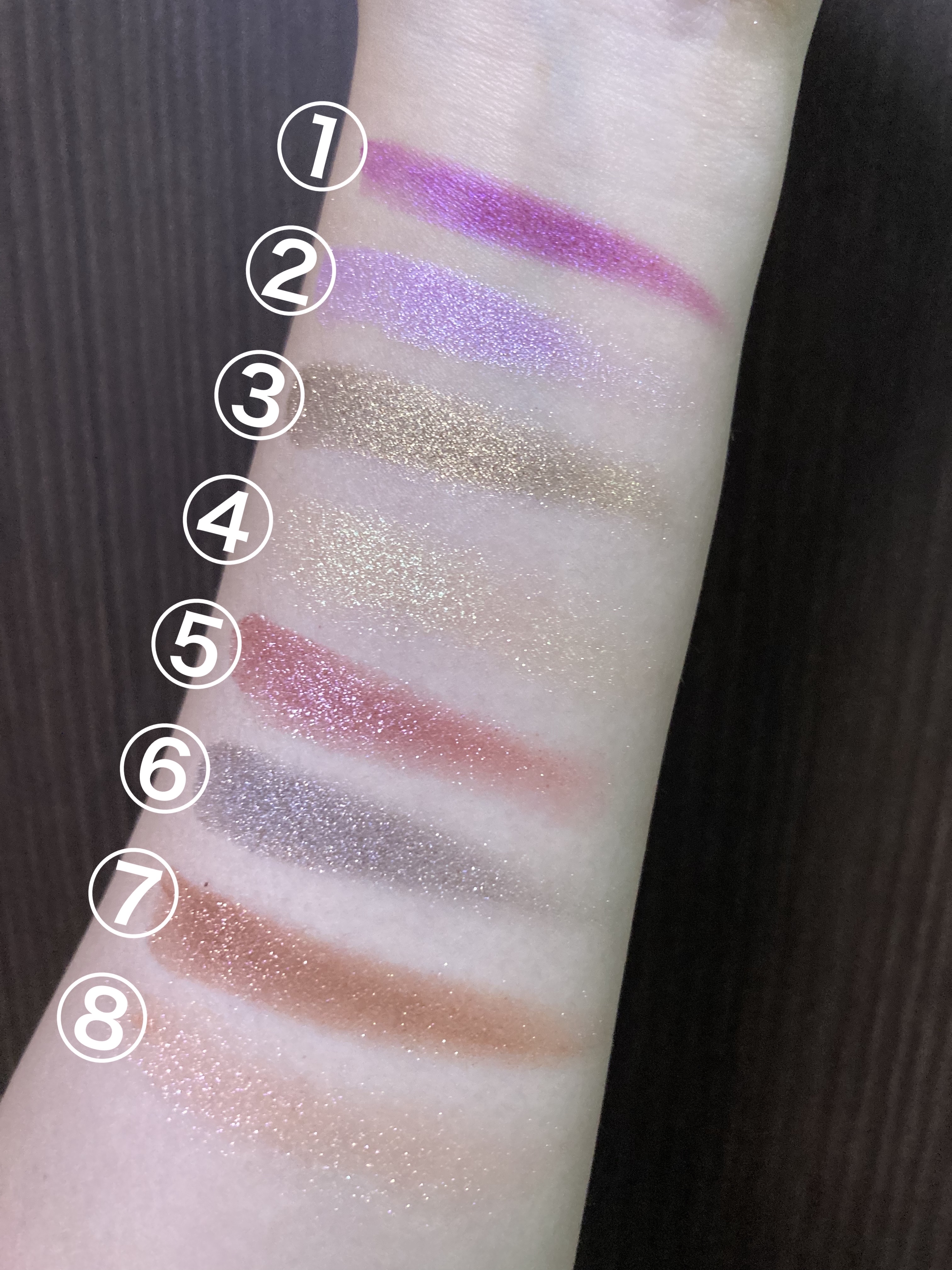 ダンシング ディメンションズ アイシャドウパレット/RMK/アイシャドウパレットを使ったクチコミ（2枚目）