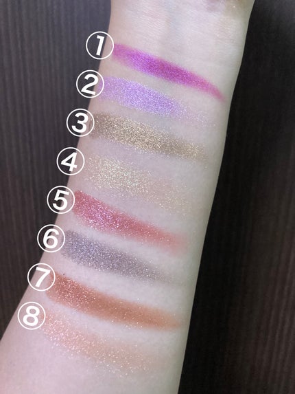 ダンシング ディメンションズ アイシャドウパレット/RMK/アイシャドウパレットを使ったクチコミ(2枚目)