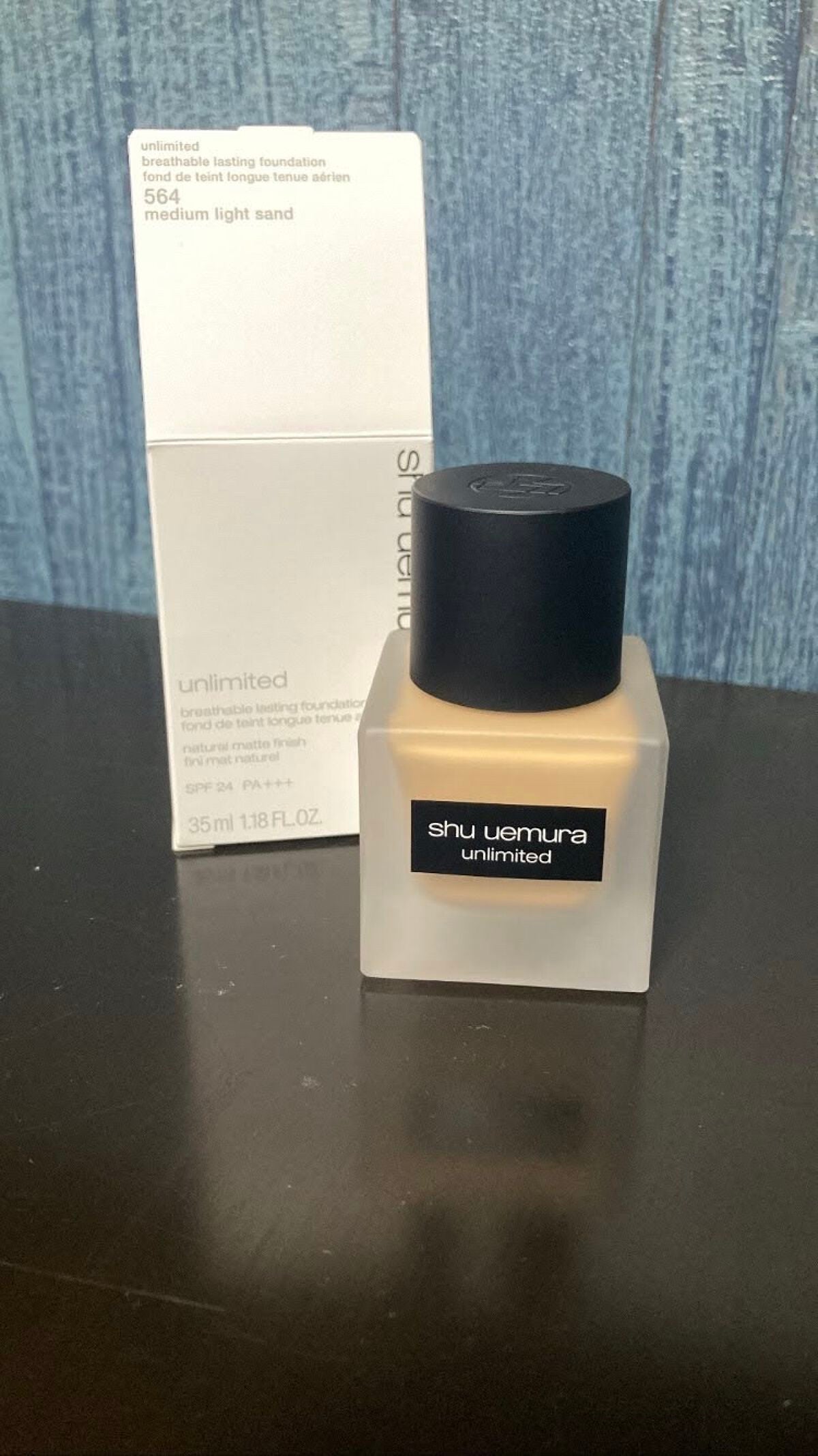 (旧)アンリミテッド ラスティング フルイド/shu uemura/リキッドファンデーションを使ったクチコミ(1枚目)