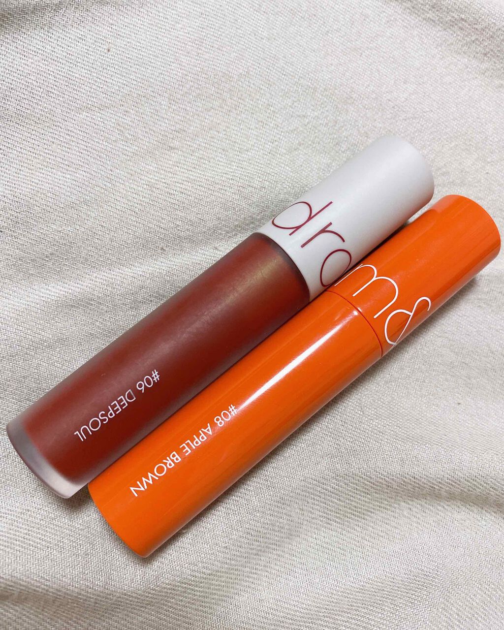 ジューシーラスティングティント/rom&nd/リップティントを使ったクチコミ（1枚目）