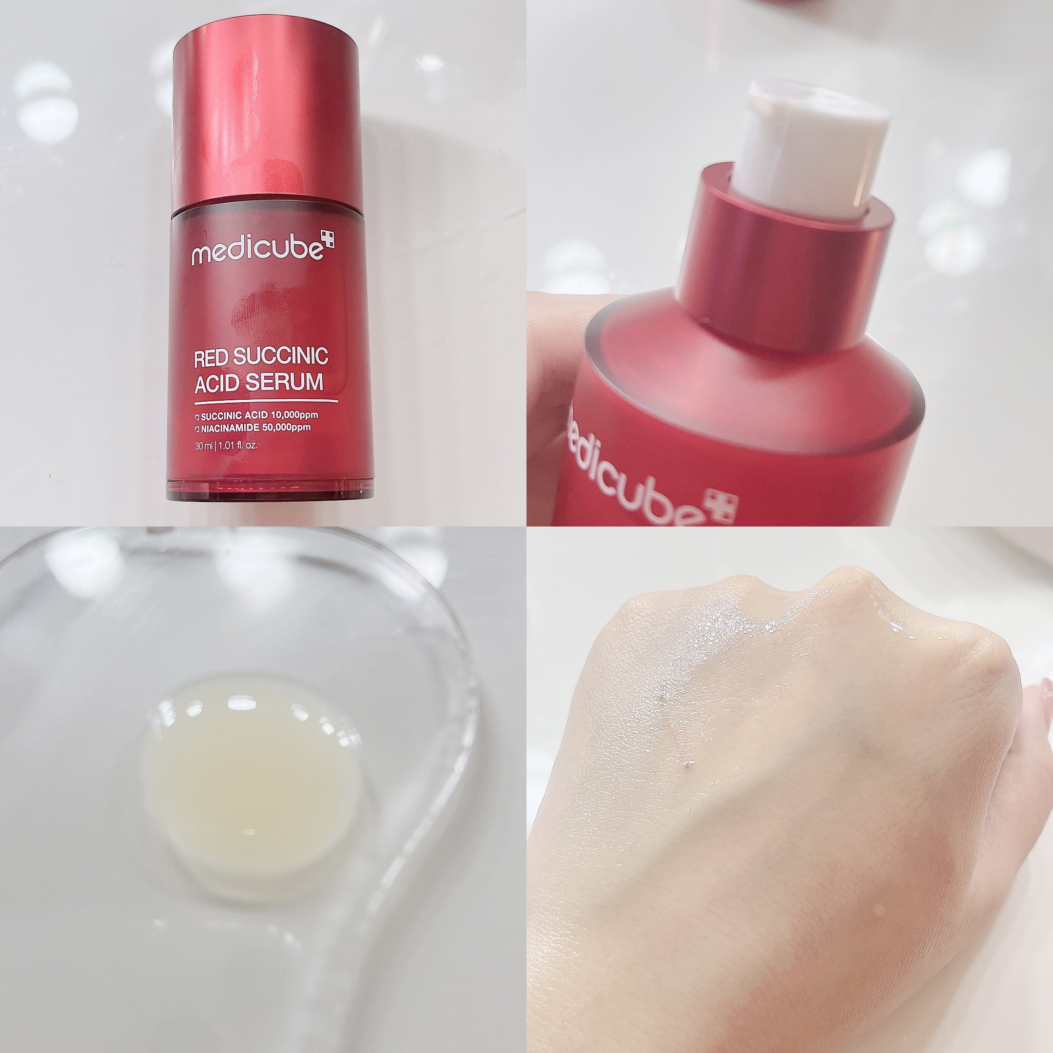 レッドアクネセラム/MEDICUBE/美容液を使ったクチコミ（3枚目）