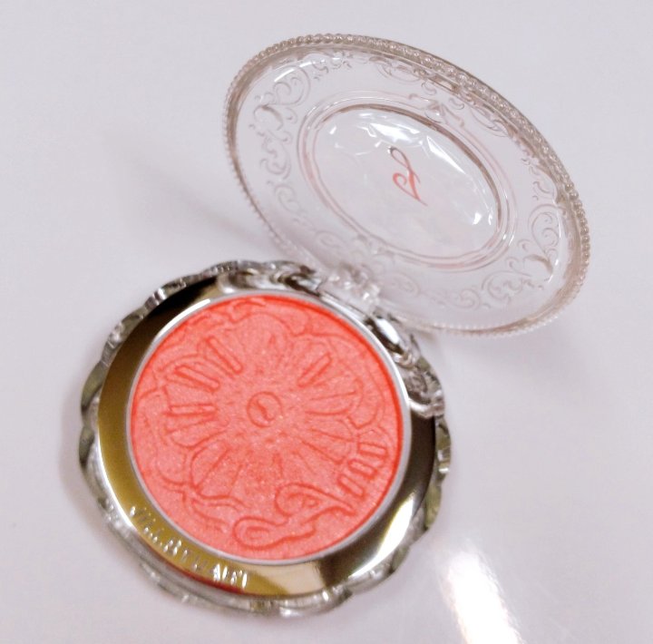 ジルスチュアート　メルティシマー ブラッシュ 03 afternoon walk/JILL STUART/パウダーチークを使ったクチコミ（2枚目）