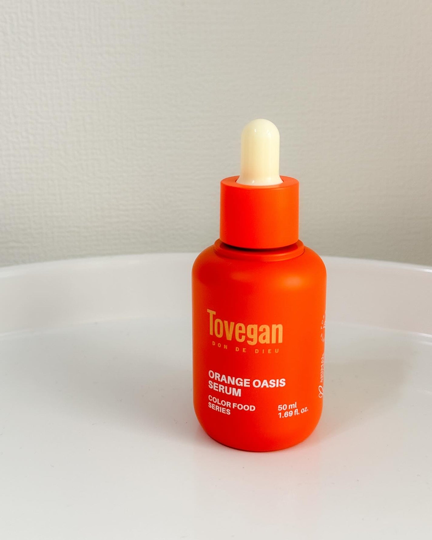 カラーフードシリーズオレンジオアシスセラム/Tovegan/美容液を使ったクチコミ(4枚目)