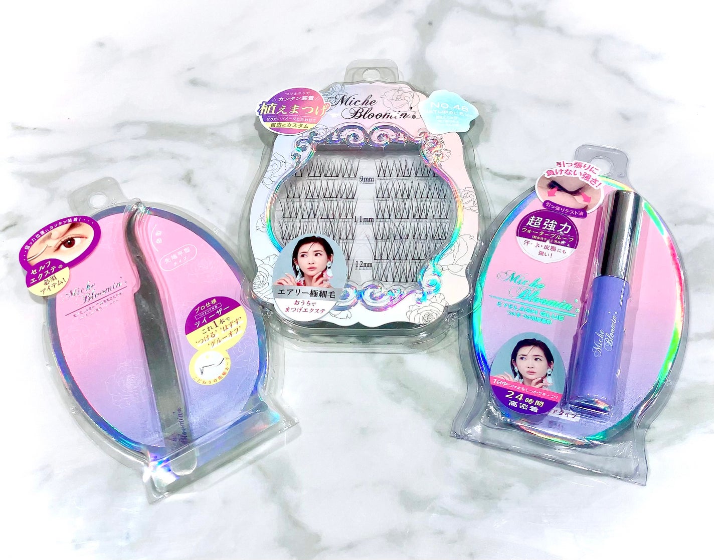 アイラッシュ セルフエクステライン/ミッシュブルーミン/つけまつげを使ったクチコミ(1枚目)