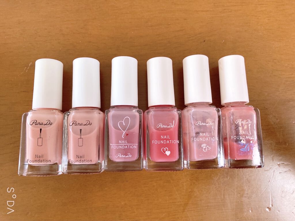 ネイルファンデーション/パラドゥ/マニキュアを使ったクチコミ（2枚目）