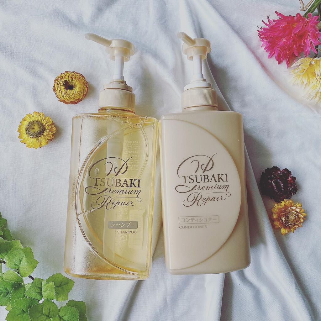 プレミアムリペア シャンプー／ヘアコンディショナー/TSUBAKI/市販シャンプーを使ったクチコミ（2枚目）