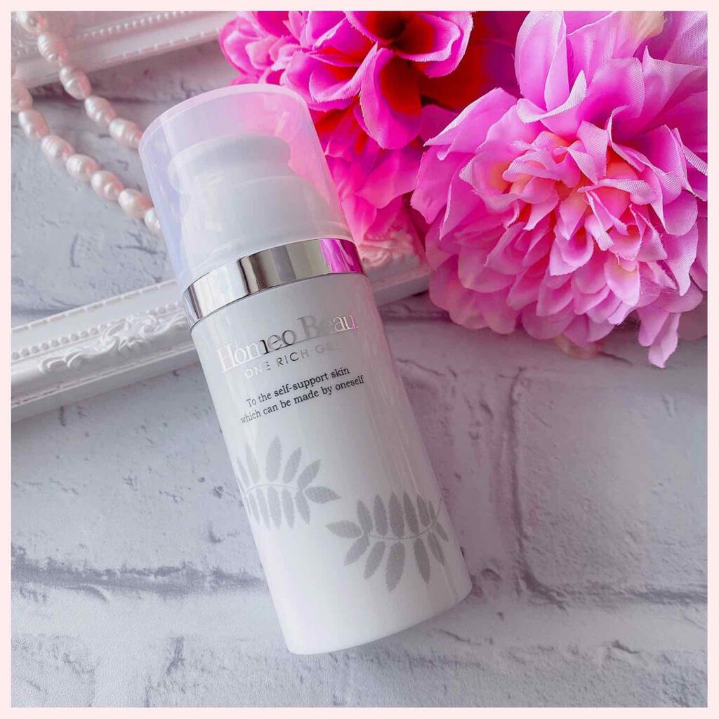 ワンリッチゲル/Homeo Beau/オールインワン化粧品を使ったクチコミ（1枚目）