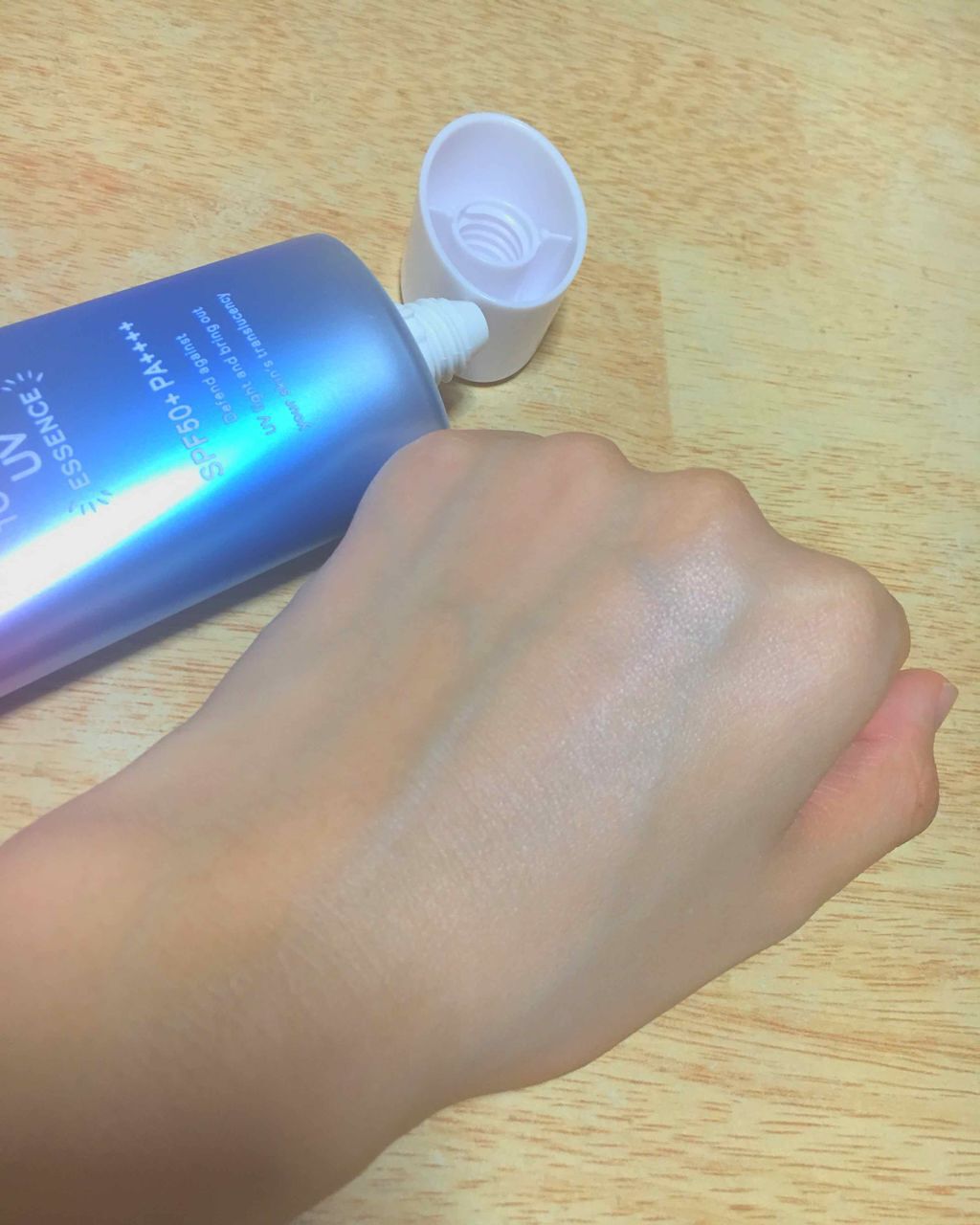 スキンアクア トーンアップUVエッセンス/スキンアクア/日焼け止めクリームを使ったクチコミ（3枚目）