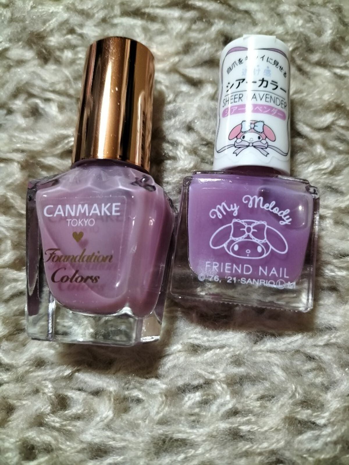 ファンデーションカラーズ/キャンメイク/マニキュアを使ったクチコミ(1枚目)