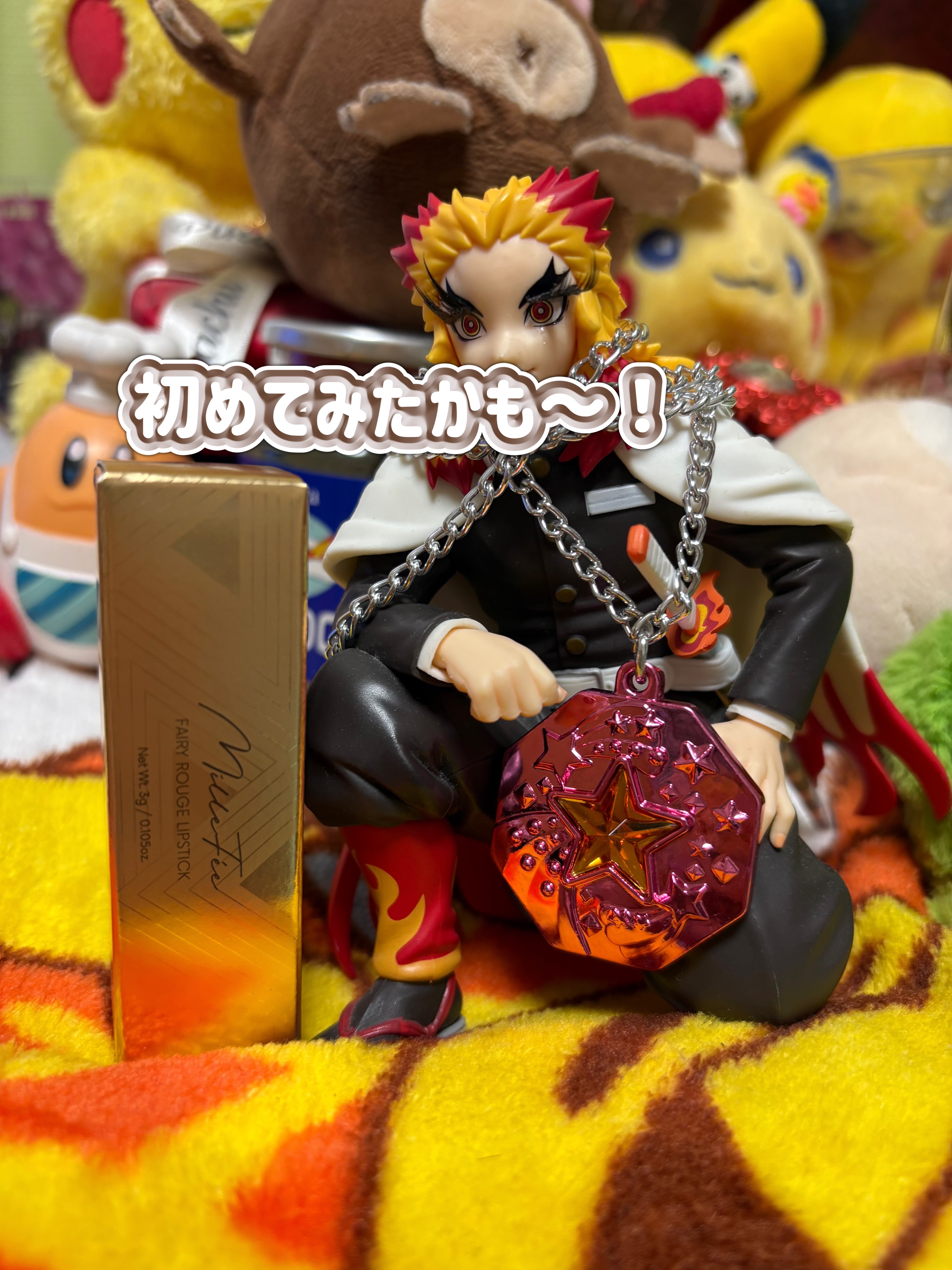 フェアリールージュ 01 奔放/MilleFée/口紅を使ったクチコミ（2枚目）