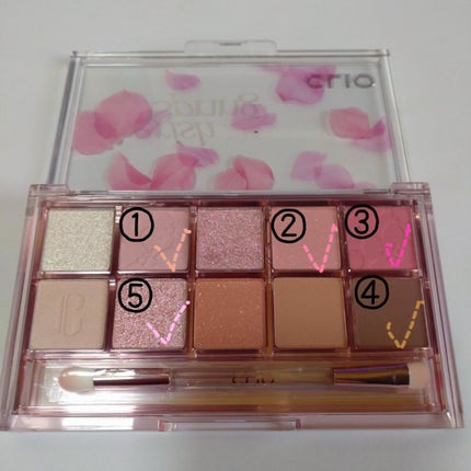 プロ アイ パレット/CLIO/アイシャドウパレットを使ったクチコミ(2枚目)