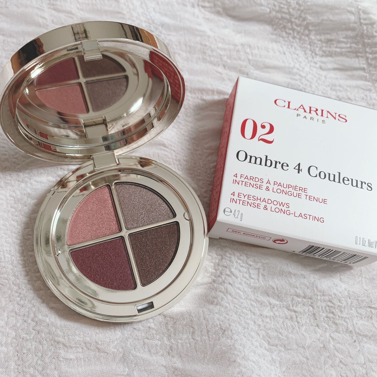 オンブル ４/CLARINS/アイシャドウパレットを使ったクチコミ（1枚目）