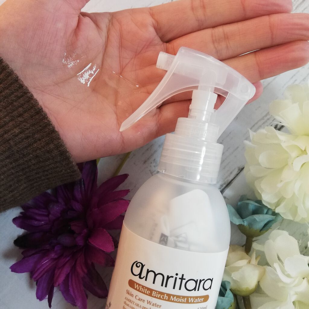 ホワイトバーチモイストウォーター/AMRITARA/化粧水を使ったクチコミ（2枚目）