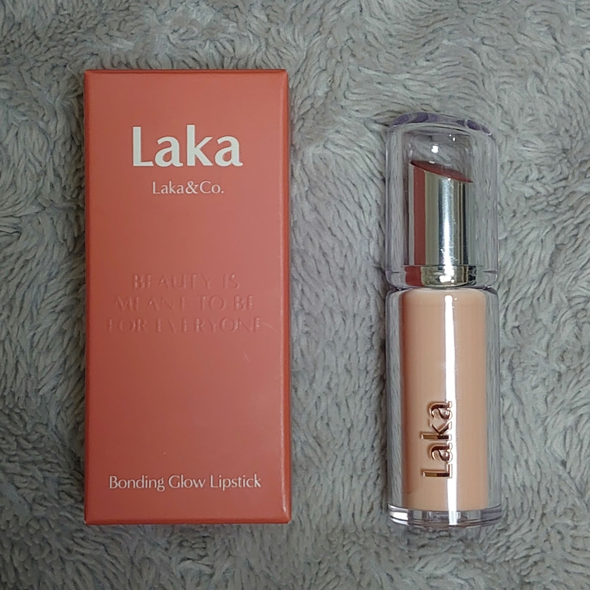 ボンディンググロウリップスティック/Laka/口紅を使ったクチコミ（1枚目）