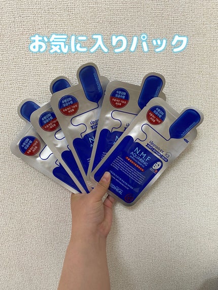 N.M.FアクアアンプルマスクJEX/MEDIHEAL/シートマスク・パックを使ったクチコミ(1枚目)