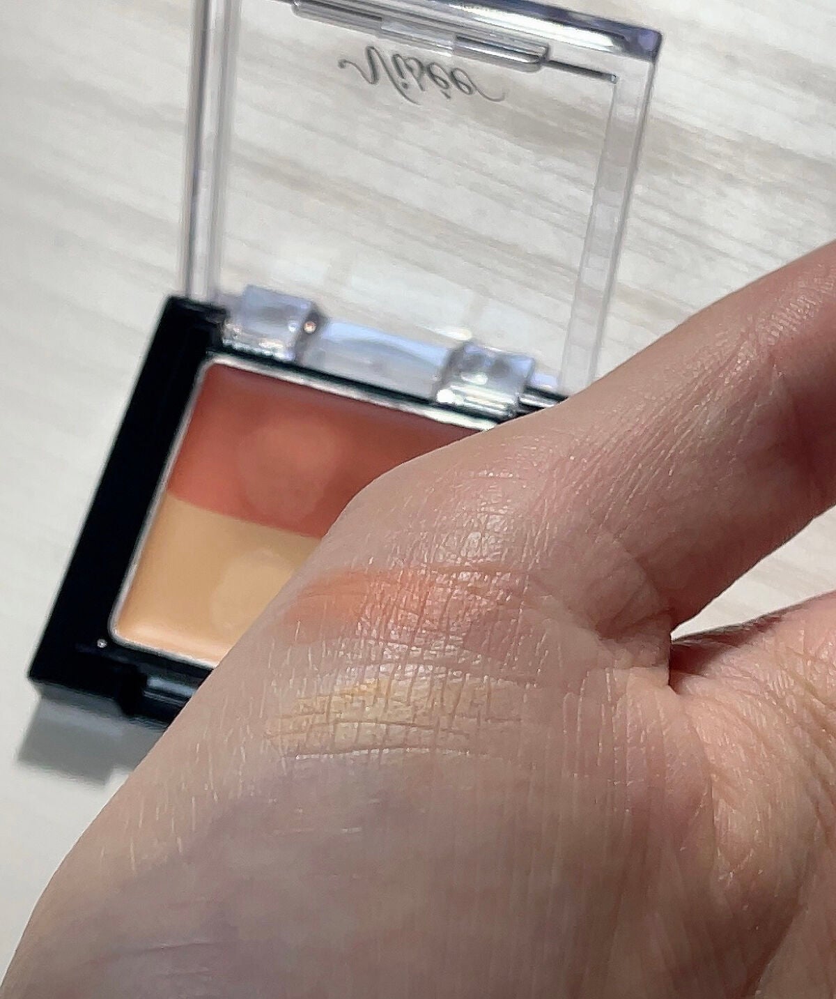 リシェ レッドトリック アイコンシーラー/Visée/パレットコンシーラーを使ったクチコミ(3枚目)