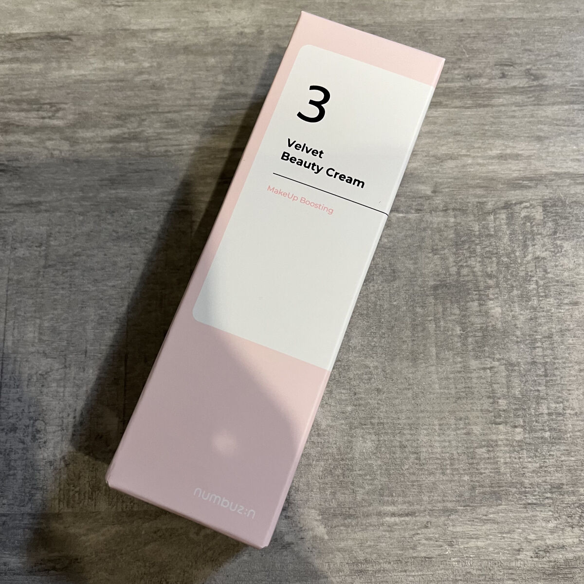 3番 シルクビューティークリーム 60ml/numbuzin/フェイスクリームを使ったクチコミ（1枚目）