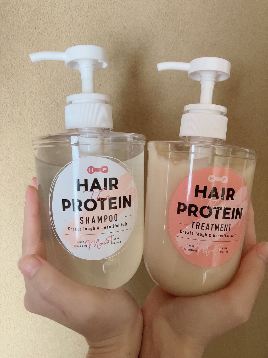モイストシャンプー／ヘアトリートメント/ヘアザプロテイン/市販シャンプーを使ったクチコミ（2枚目）