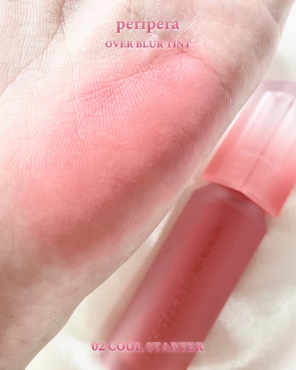オーバー ブラー ティント/PERIPERA/リップティントを使ったクチコミ(3枚目)