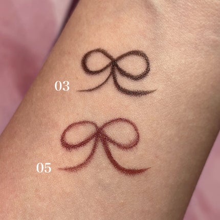 ニュアンスリキッドアイライナー 03 ナチュラルブラウン/minum/リキッドアイライナーを使ったクチコミ(2枚目)