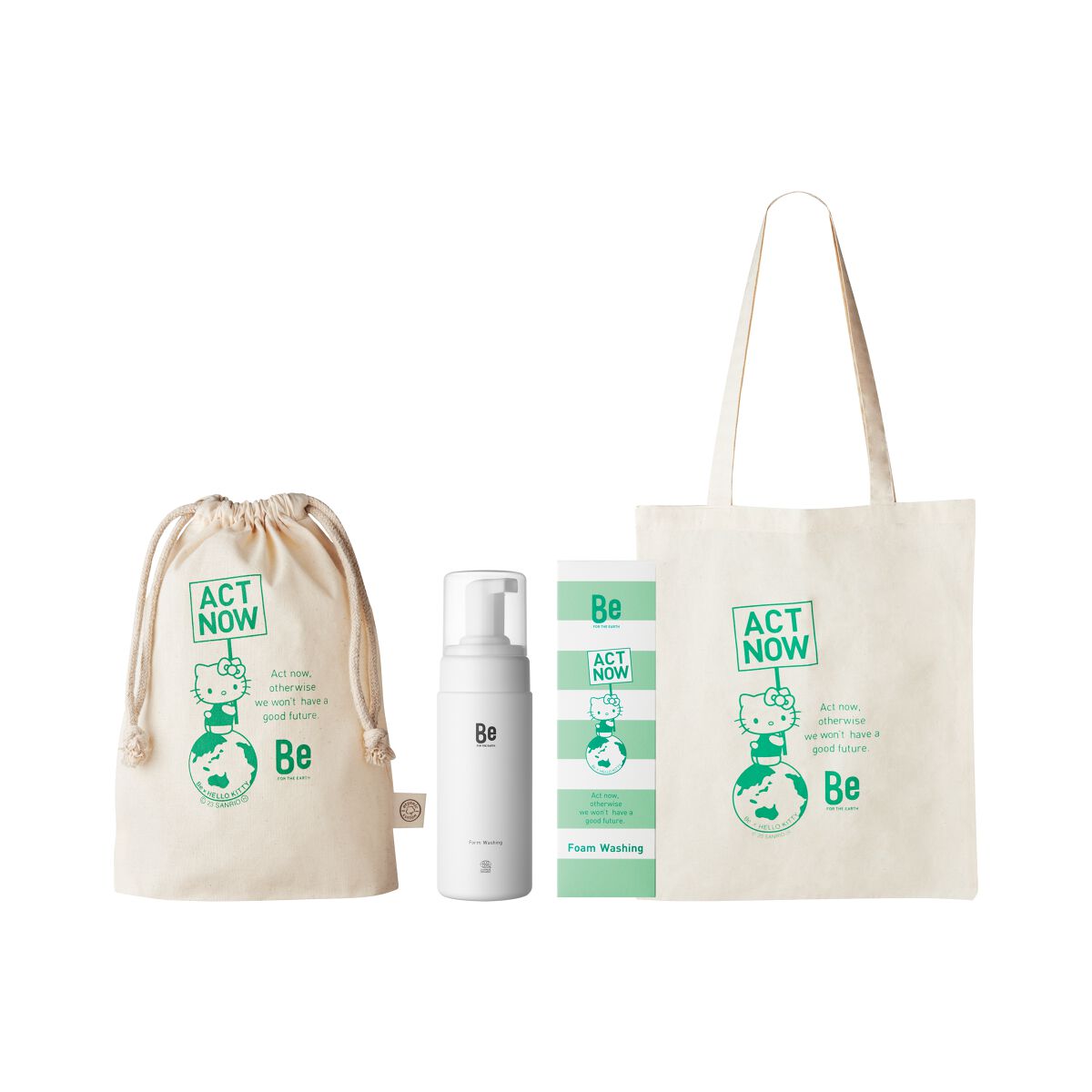 Be Be × ハローキティ CB フォームウォッシングセット