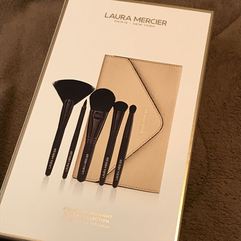 ストローク オブ ミッドナイト ブラシ コレクション /ローラ メルシエ/メイクブラシを使ったクチコミ（1枚目）