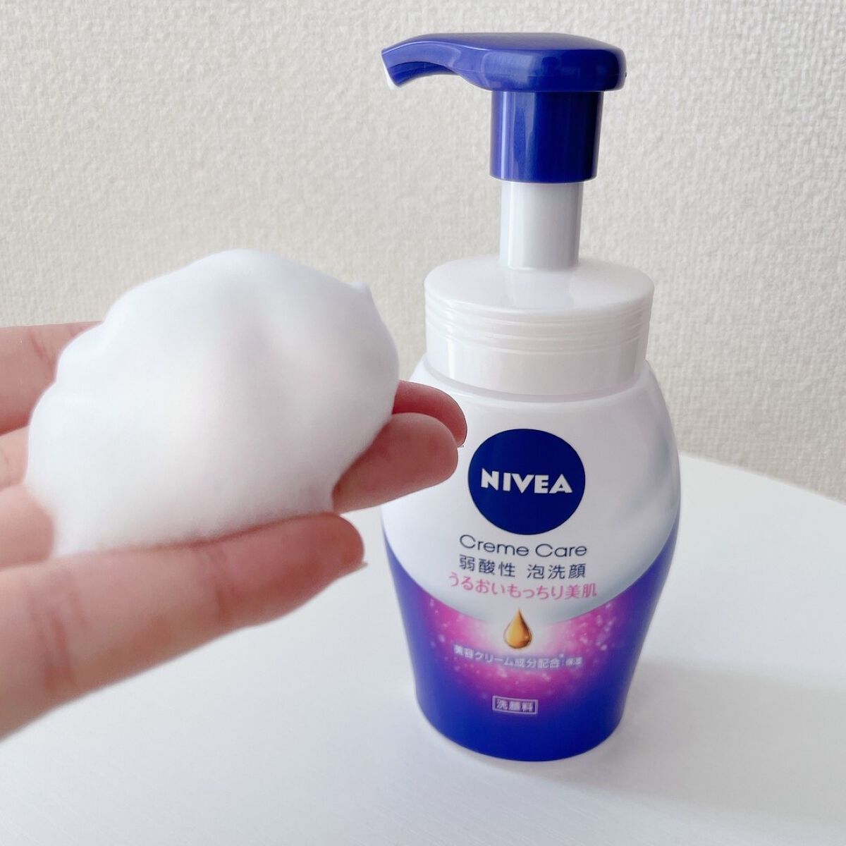 ニベア クリアビューティー弱酸性泡洗顔 もっちり美肌/ニベア/泡洗顔を使ったクチコミ(2枚目)