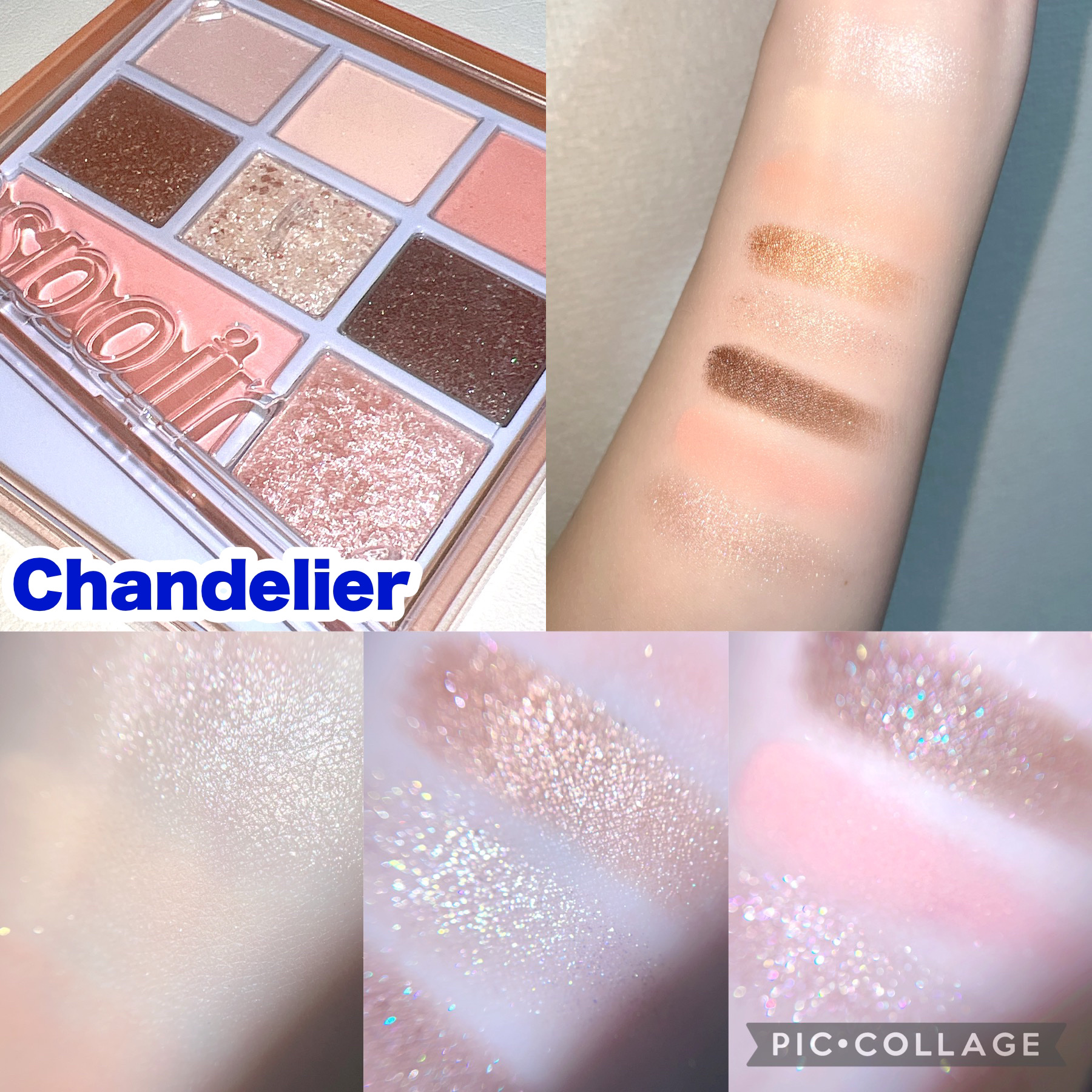 シャンデリアエディション(アイシャドウ/リップグロス)/espoir/メイクアップキットを使ったクチコミ（2枚目）