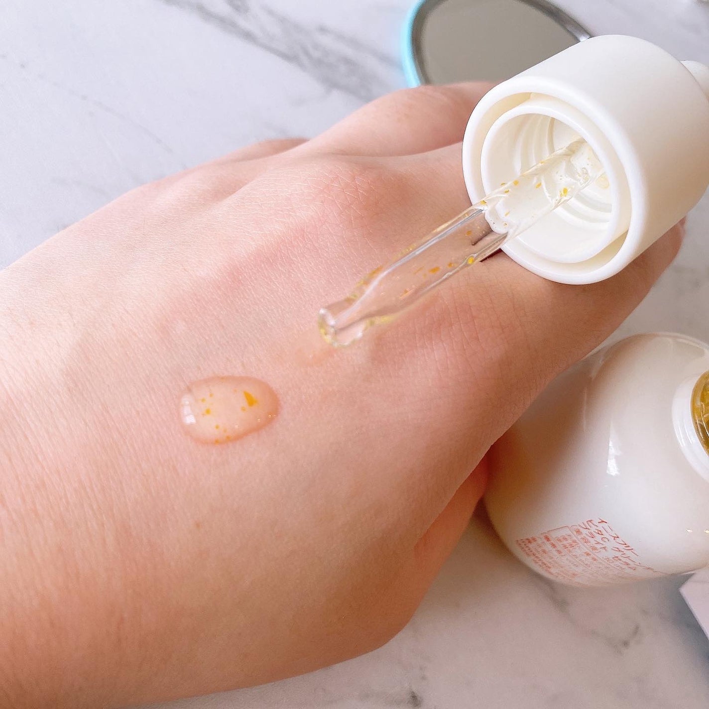 ビタC グリーンティーエンザイム ブライト セラム/innisfree/美容液を使ったクチコミ(2枚目)